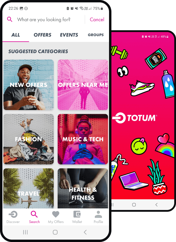 Join TOTUM and download our app